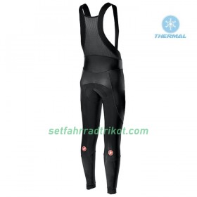 Radbekleidung Radtrikot Langarm + Lang Trägerhose 2020 TEAM INEOS Winter Thermal Fleece N002